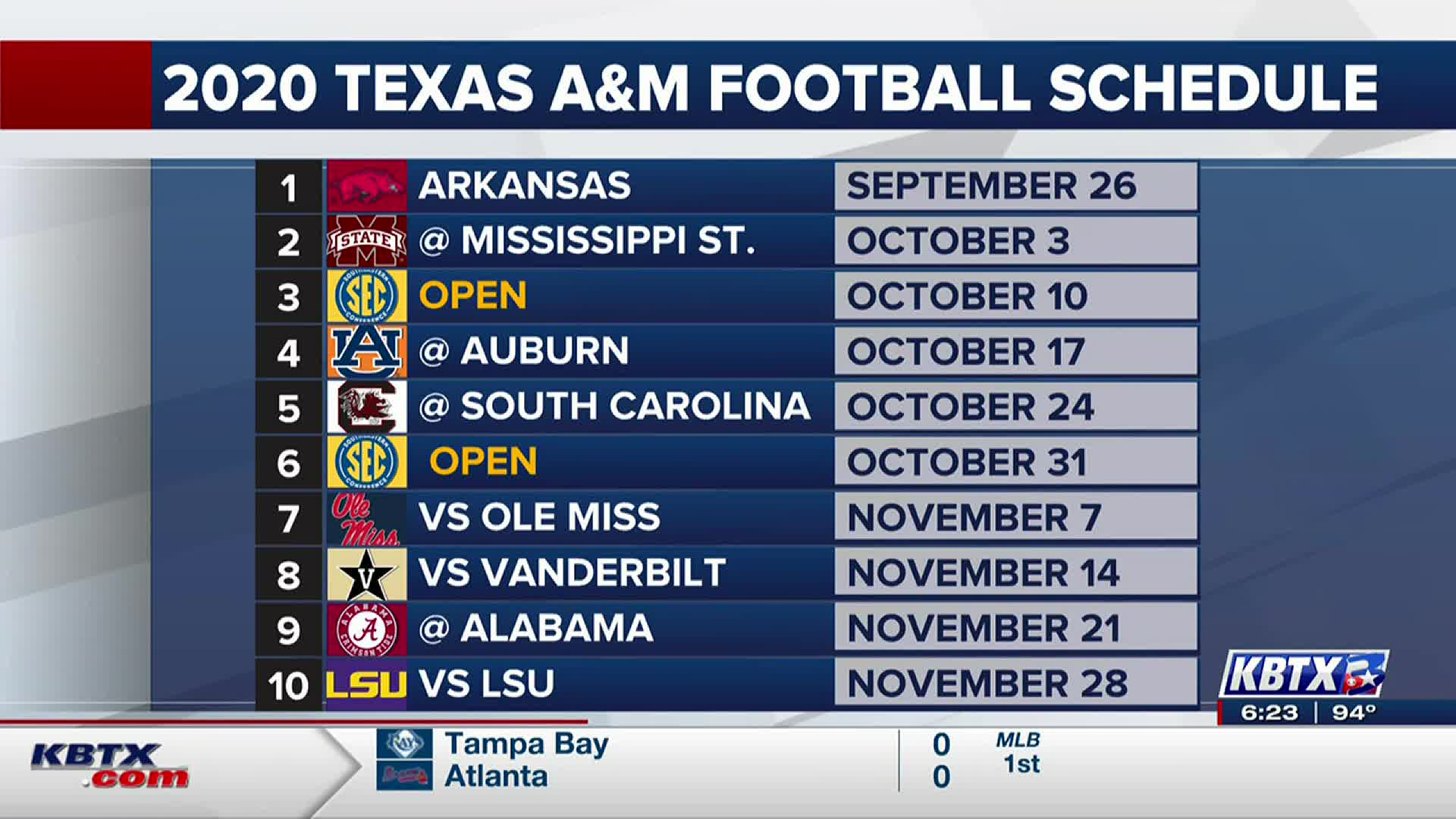 Tamu Football Schedule 2021 Printable PrintableSchedule 