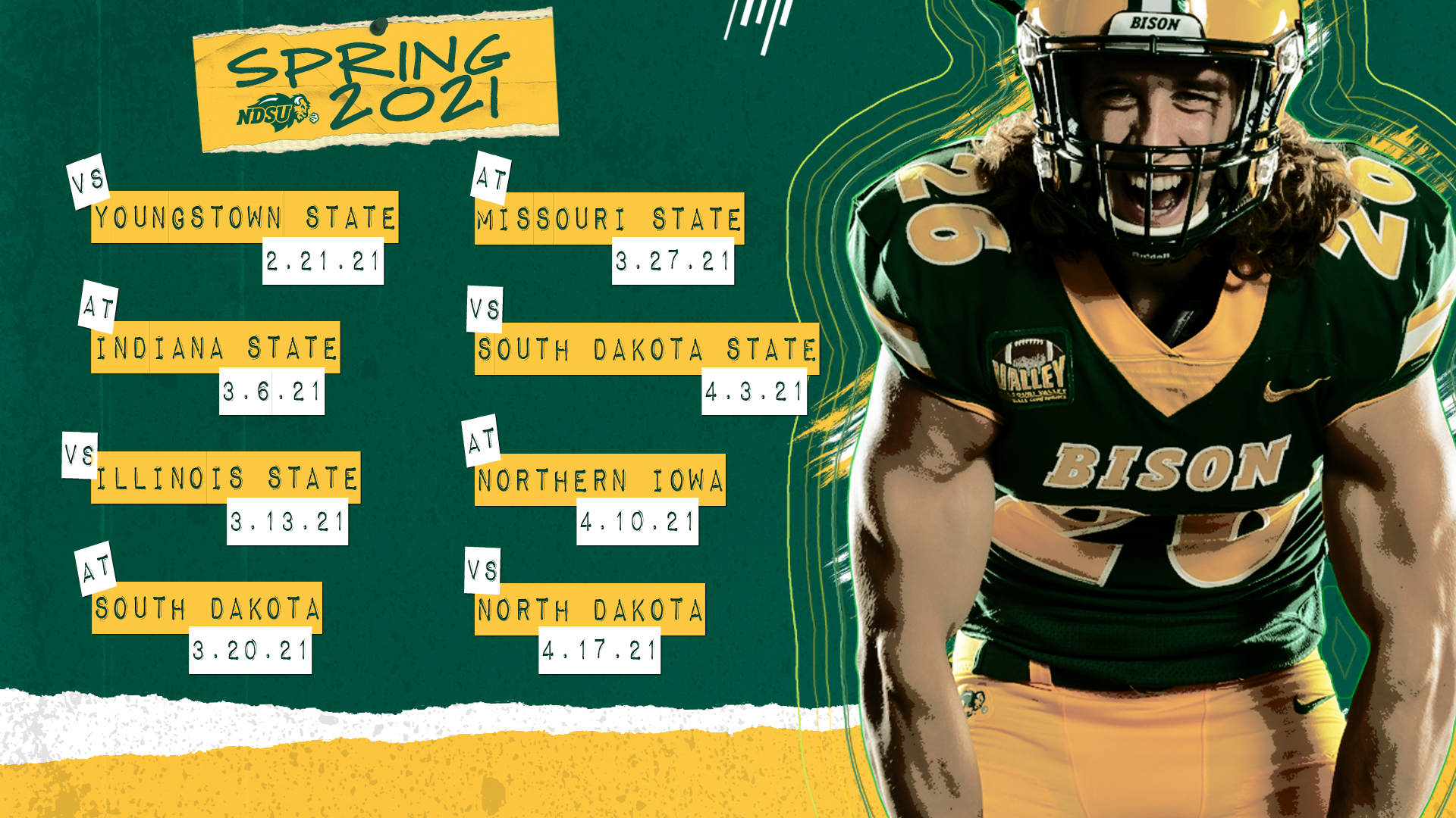 Ndsu Football Schedule 2021 Printable Printable Schedule