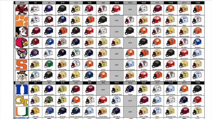 2021 Sec Football Helmet Schedule Printable | Printable Schedule