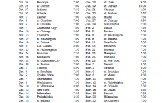 Nba Regular Season Games Schedule NBATLS