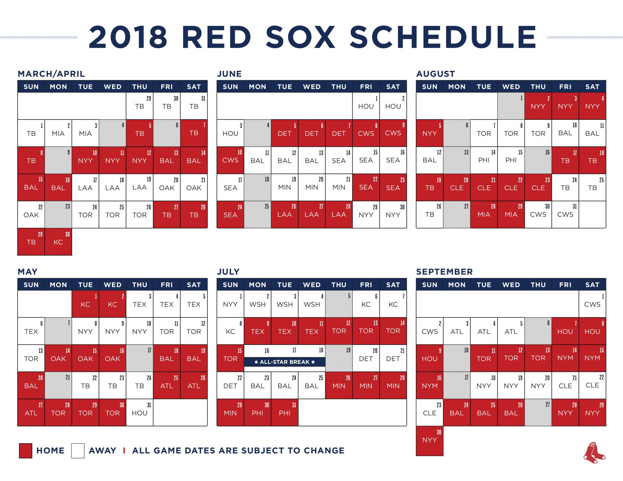 2022 Pawtucket Red Sox Printable Schedule Printable Schedule