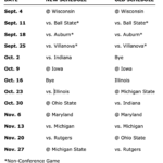 Revised 2021 Penn State Football Schedule Released OSU MSU Games Moved